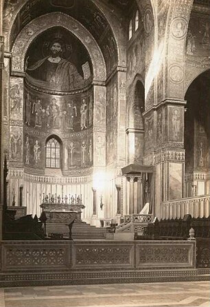 Monreale. Kathedrale. Inneres nach Osten