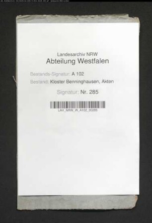 Hof Freundt und Tommes in Benninghausen: Wechselbrief, Sterbfall
