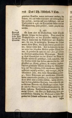 758-768, Zweyte Abtheilung § 286 - 289