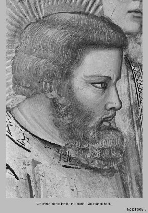 Leben Christi (obere Zone Nord bis Judasverrat) und Präfigurationen : Einzug in Jerusalem