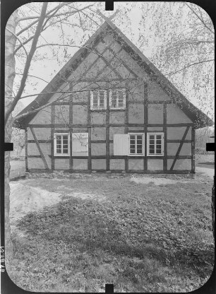 Schmalkalden, Leere Tasche. Wohnhaus. Giebelfront