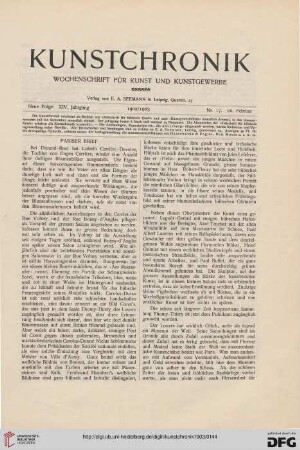Heft 17 (20. Februar 1903)