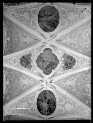 Deutschordenskirche; Deckenbilder im Chor