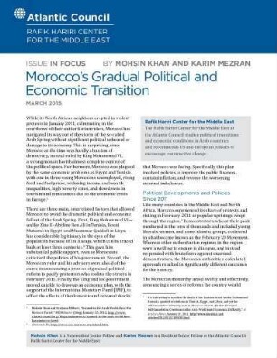 Morocco's gradual political and economic transition
