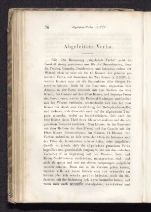 Abgeleitete Verba.