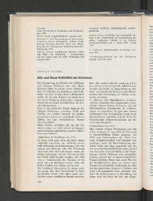 Alte und Neue Kalkhütte am Kellersee.