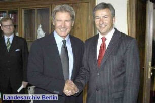 Harrison Ford (Schauspieler), Berliner Rathaus (Mitte)