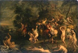 Die Flucht der Cloelia aus dem Lager des Porsenna