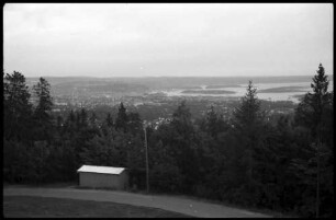 Oslo: Fernsicht vom Holmenkollen auf Oslo