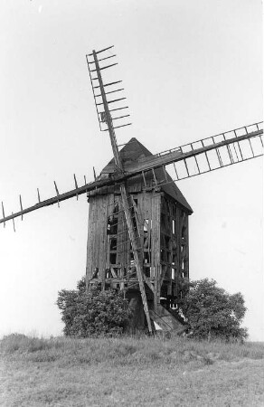 Michendorf-Langerwisch. Bockmühle, Baujahr 1709 (2002 eingestürzt)