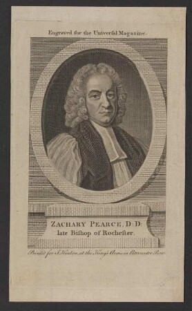 Porträt Zachary Pearce (1690-1774)
