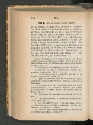 3294. Roth (Justus Ludwig Adolph)