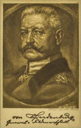 von Hindenburg - General-Feldmarschall