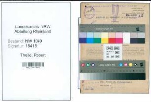 Entnazifizierung Robert Theile , geb. 25.10.1919 (Verwaltungsangestellter)