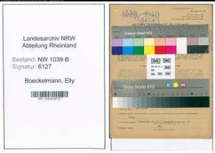 Entnazifizierung Elly Boeckelmann , geb. 05.11.1903 (Koechin)