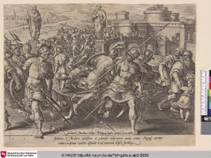 [Giovanni de Medici surrounded at Rome; Giovanni de Medici wird in Rom umringt]