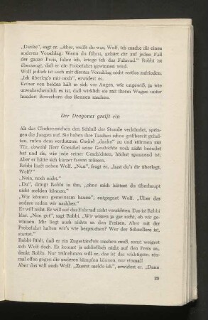 Der Dragoner greift ein