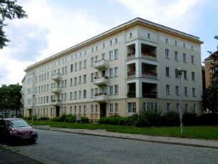 Eisenhüttenstadt: Wohnhaus Maxim-Gorki-Straße
