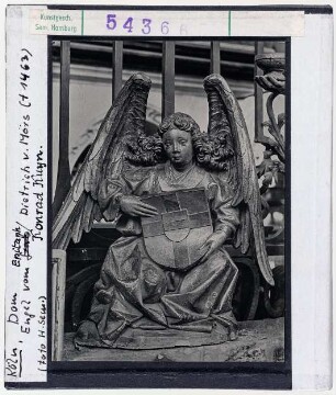 Köln: Dom, Grabmal Erzbischof Dietrich von Mörs. Konrad Kuyn