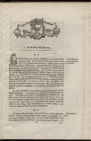 1.) Geschichts-Erzählung