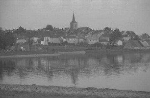 Weißenstadt: Egersee [Weißenstädter See], mit Ort