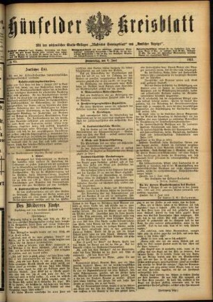 Ausgabe vom Donnerstag, den 06. Juni 1912.