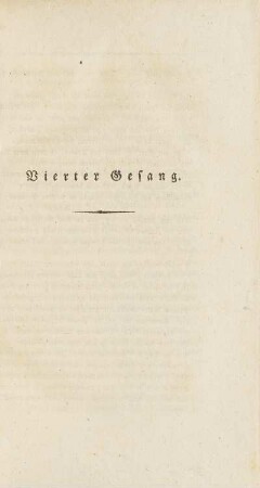 Vierter Gesang