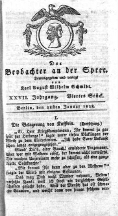 4. Stueck, 28. Januar 1828