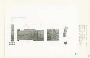 Brauerei, Berlin-Charlottenburg (Diplomarbeit bei Bernhard Hermkes): Grundriss Erdgeschoss 1:200