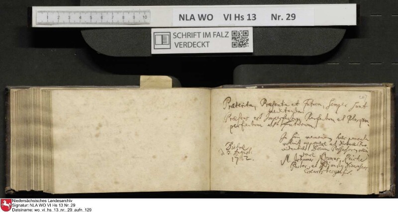 Stammbuch des Gottfried Crusius (Cruse) aus Stendal