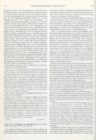115-117 [Rezension] Jaspert, Bernd, Frömmigkeit und Kirchengeschichte