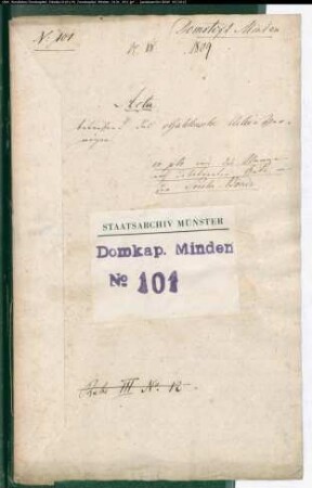 Ermittlung eines im Testament des + Domherrn von Galen genannten unbekannten Gutes in der Soester Börde