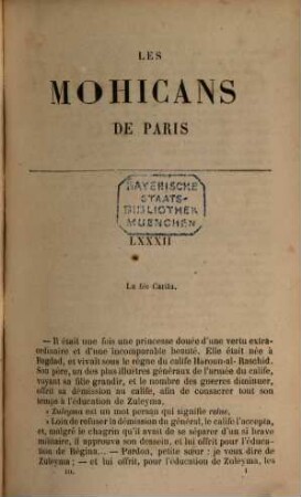 Les mohicans de Paris, 3