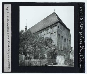 Königsberg, Dom : Außenansicht von SO, Chor, Ritterchor