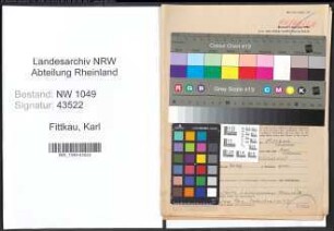 Entnazifizierung Karl Fittkau , geb. 09.11.1890 (Lehrer)