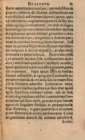 Dialogus quo multa exponuntur, quae Lutheranis et Hugonotis Gallis acciderunt