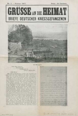 GRÜSSE AN DIE HEIMAT : BRIEFE DEUTSCHER KRIEGSGEFANGENEN