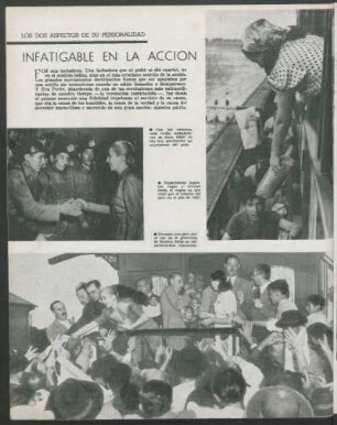 Infatigable en la acción