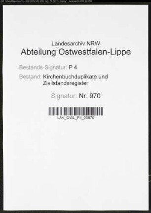 Kirchenbuchduplikate der evangelisch-lutherischen Gemeinde (GHT 1861-1874, K 1868-1871). (Gemeinde: Dahl, evangelische Gemeinde)