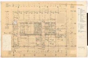 Physikalische Institute der Universität Köln: Kernphysik Grundriss UG, 1:50