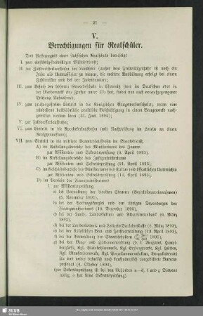 V. Berechtigungen für Realschüler