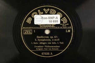 5. Symphonie, c-moll, op. 67