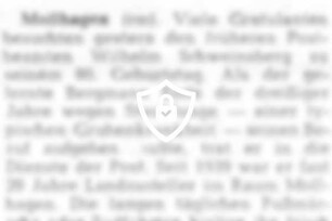 Viele Gratulanten kamen