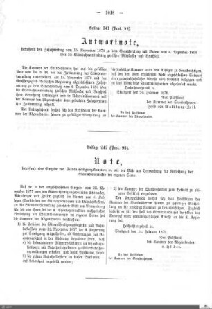 Beilagen zu Protokoll, 93. Sitzung
