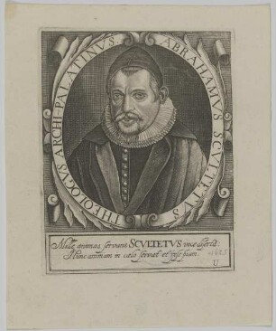Bildnis des Abrahamvs Scvltetvs