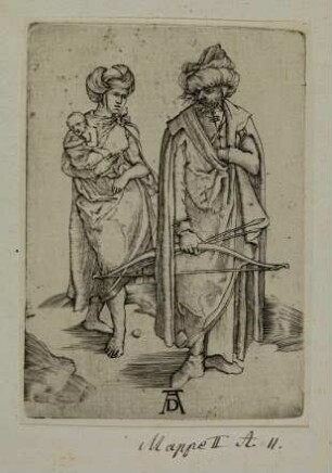 Der Orientale und sein Weib (Die Türkenfamilie)