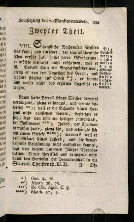 129-149, Zweyter Theil