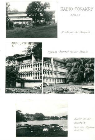 Studio "Radio Conakry", Conakry, 1965-1966
