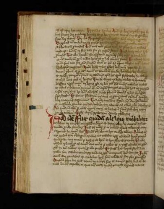 Ad idem fuit quidam alius qui mirabiliter ardebat in amorem cuiusdam mulieris et deperiebat in amorem eius …