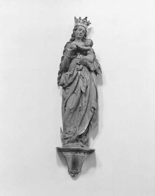 Madonna auf der Mondsichel
